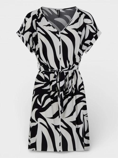 rochie pt. femei Fundango Palmetta Dress negru 8