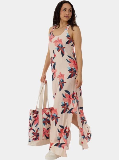 rochie lunga pt. femei Fundango Penelope Dress nisip 4