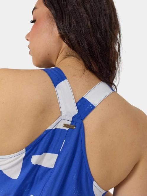 rochie lunga pt. femei Fundango Penelope Dress albastru 5