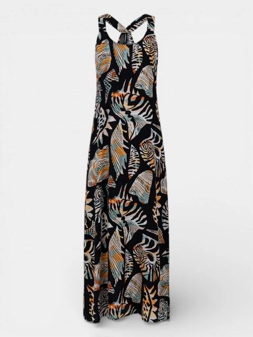 rochie lunga pt. femei Fundango Penelope Dress negru 7