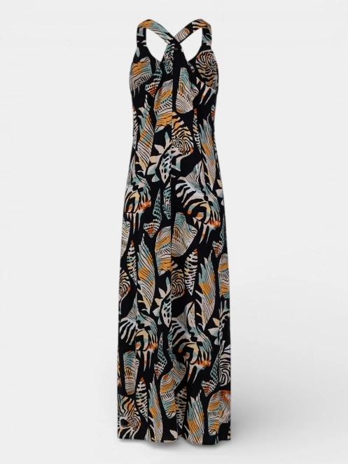 rochie lunga pt. femei Fundango Penelope Dress negru 8