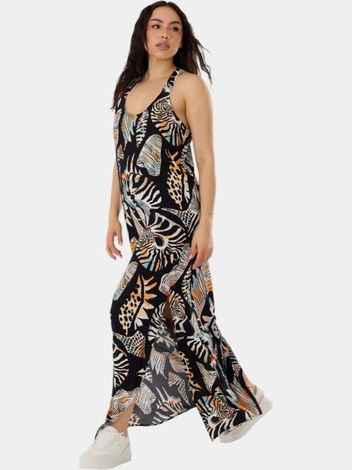 rochie lunga pt. femei Fundango Penelope Dress negru 4