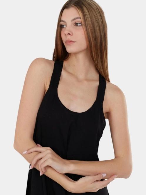 rochie lunga pt. femei Fundango Penelope Dress negru 6