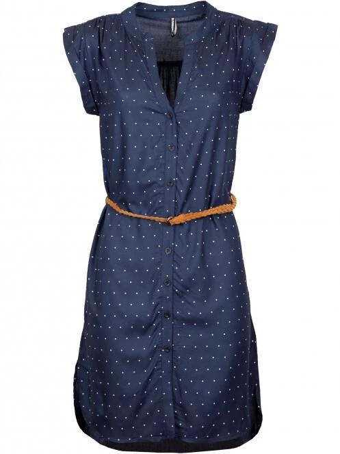 rochie camasa pt. femei Fundango Mona Dress albastru inchis 8