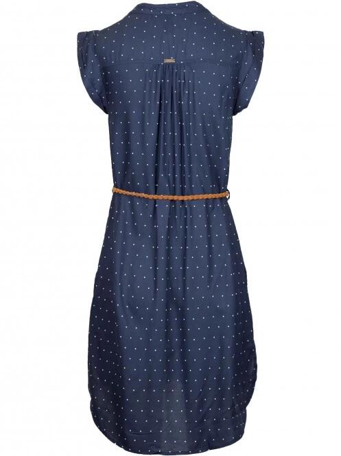 rochie camasa pt. femei Fundango Mona Dress albastru inchis 9