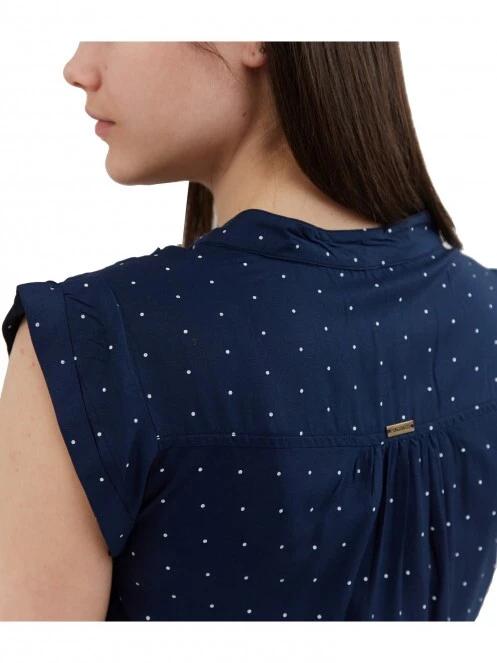 rochie camasa pt. femei Fundango Mona Dress albastru inchis 6