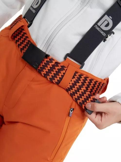 pantaloni de schi pt. femei Fundango Morta Pants portocaliu 5