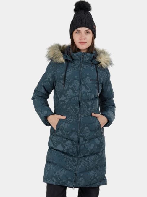 jacheta de iarna pt. femei Fundango Puppis Padded Jacket verde 2