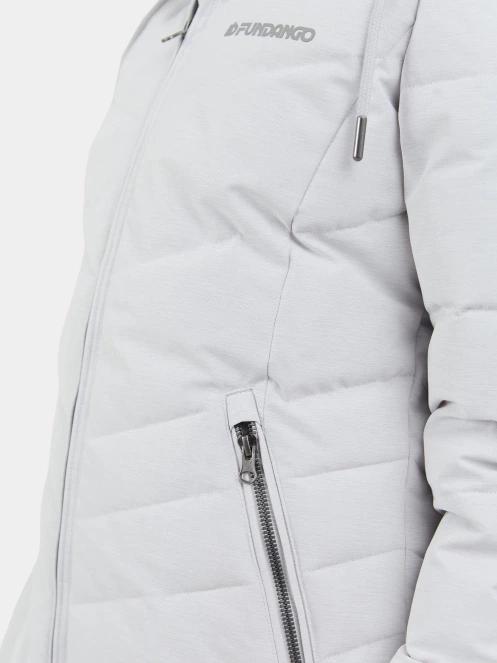 jacheta de iarna pt. femei Fundango Puppis Padded Jacket alb 7