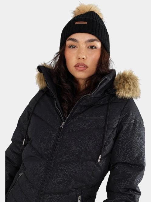jacheta de iarna pt. femei Fundango Puppis Padded Jacket negru 5
