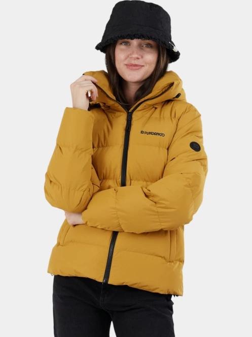 geaca matlasata de tranzitie pt. femei Fundango Amber Padded Jacket galben 2