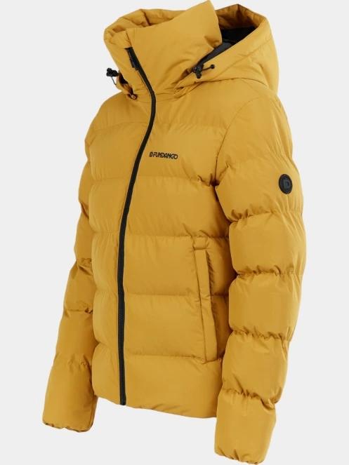 geaca matlasata de tranzitie pt. femei Fundango Amber Padded Jacket galben 8