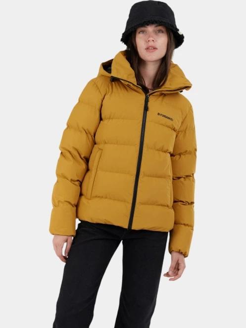 geaca matlasata de tranzitie pt. femei Fundango Amber Padded Jacket galben 5
