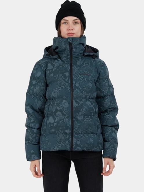 geaca matlasata de tranzitie pt. femei Fundango Amber Padded Jacket verde 2