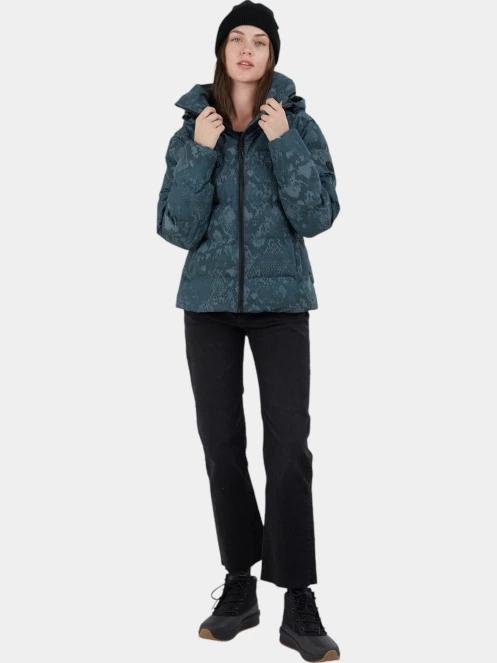 geaca matlasata de tranzitie pt. femei Fundango Amber Padded Jacket verde 5