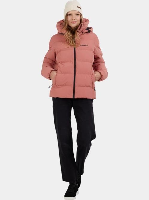 geaca matlasata de tranzitie pt. femei Fundango Amber Padded Jacket roz 5