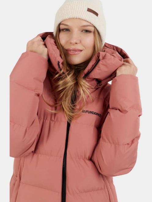 geaca matlasata de tranzitie pt. femei Fundango Amber Padded Jacket roz 8