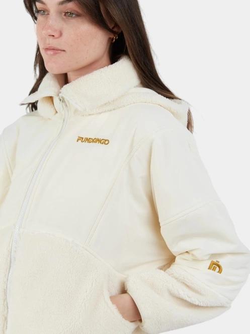 jacheta de primavara pt. femei Fundango Sansa Hybrid Jacket alb 5