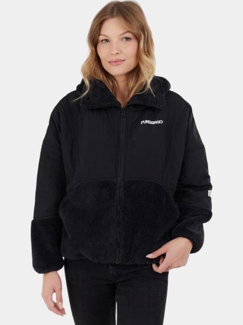 jacheta de primavara pt. femei Fundango Sansa Hybrid Jacket negru 2