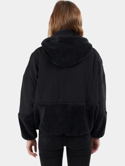 jacheta de primavara pt. femei Fundango Sansa Hybrid Jacket negru 3