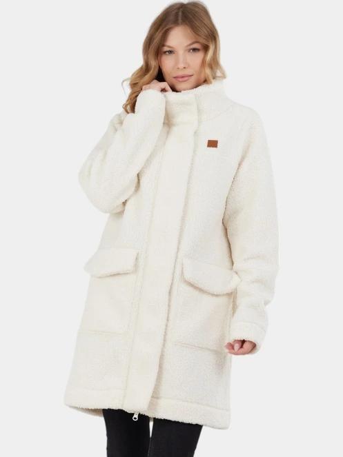 jacheta de primavara pt. femei Fundango Elle Fleece Jacket alb 2