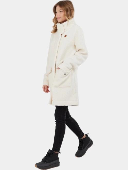 jacheta de primavara pt. femei Fundango Elle Fleece Jacket alb 4