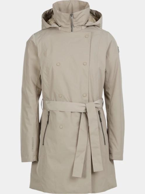 haine de ploaie pt. femei Fundango Charlotte Trenchcoat nisip 7
