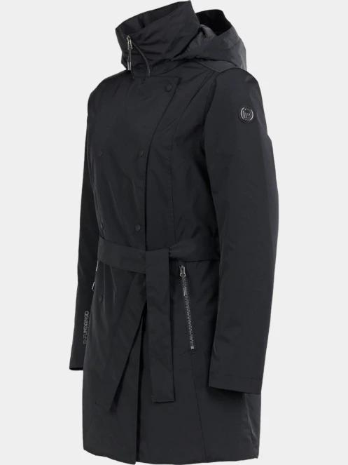 haine de ploaie pt. femei Fundango Charlotte Trenchcoat negru 10