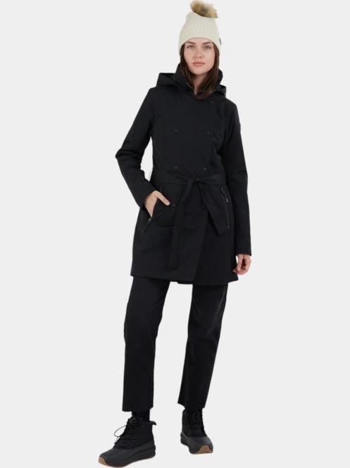 haine de ploaie pt. femei Fundango Charlotte Trenchcoat negru 4