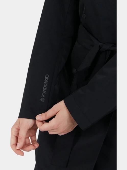 haine de ploaie pt. femei Fundango Charlotte Trenchcoat negru 5