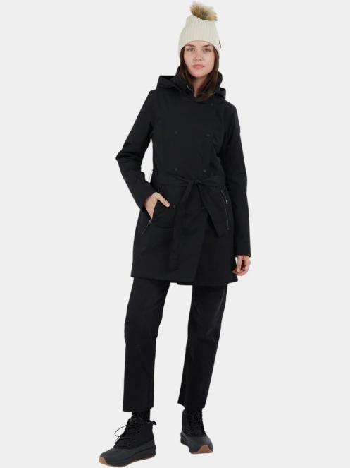 balonzaide pt. femei Fundango Charlotte Trenchcoat negru 4