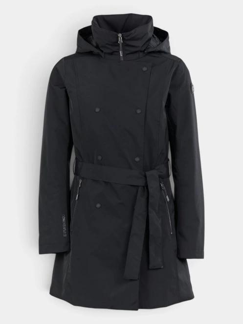 balonzaide pt. femei Fundango Charlotte Trenchcoat negru 9