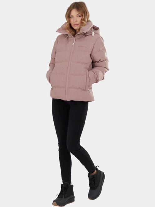 geaca matlasata de tranzitie pt. femei Fundango Mirabelle Padded Jacket roz 4