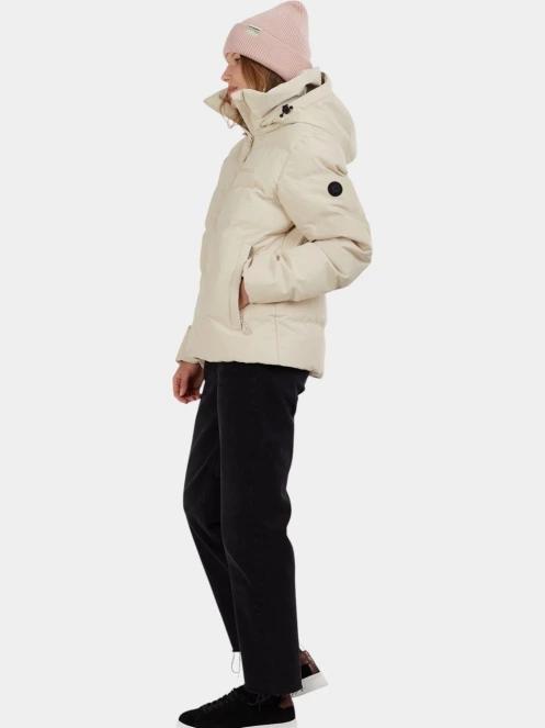 geaca matlasata de tranzitie pt. femei Fundango Mirabelle Padded Jacket nisip 4