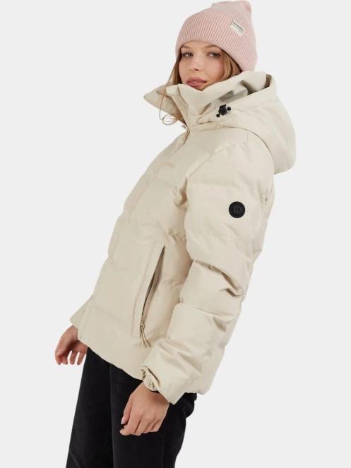 geaca matlasata de tranzitie pt. femei Fundango Mirabelle Padded Jacket nisip 5