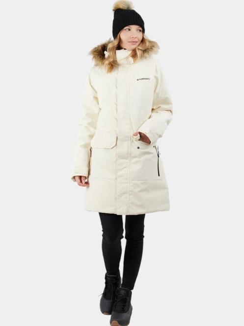 jacheta de iarna pt. femei Fundango Georgina Parka Jacket galben 4