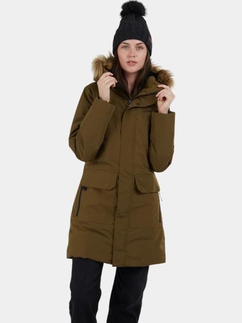 jacheta de iarna pt. femei Fundango Georgina Parka Jacket oliv 2
