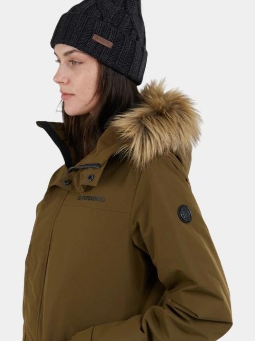 jacheta de iarna pt. femei Fundango Georgina Parka Jacket oliv 5