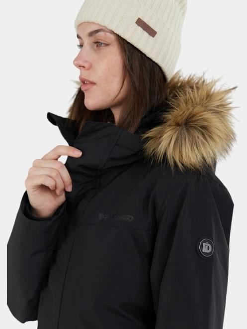 jacheta de iarna pt. femei Fundango Georgina Parka Jacket negru 5