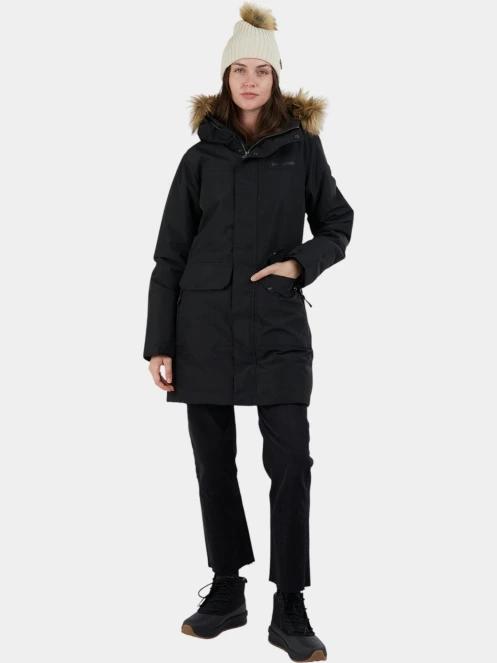 jacheta de iarna pt. femei Fundango Georgina Parka Jacket negru 4