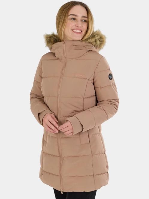 jacheta de iarna pt. femei Fundango Melody Padded Jacket maro 2