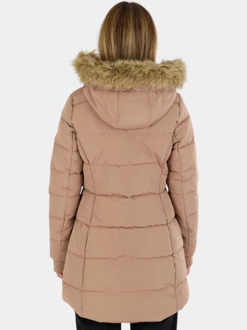 jacheta de iarna pt. femei Fundango Melody Padded Jacket maro 3