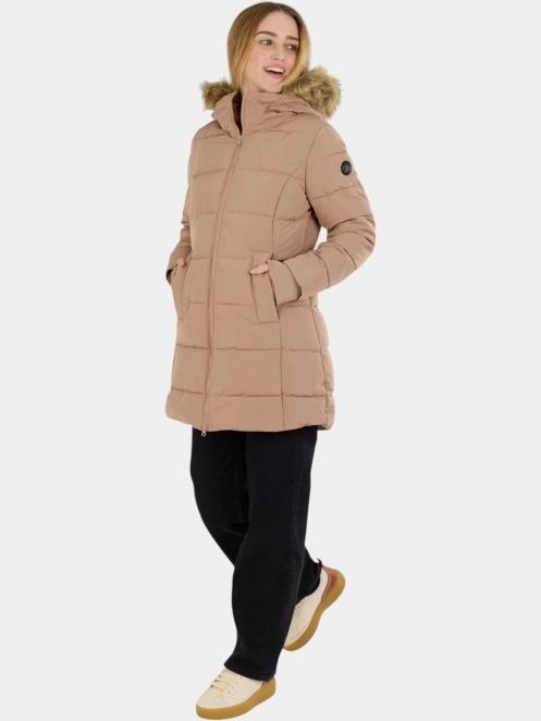 jacheta de iarna pt. femei Fundango Melody Padded Jacket maro 5