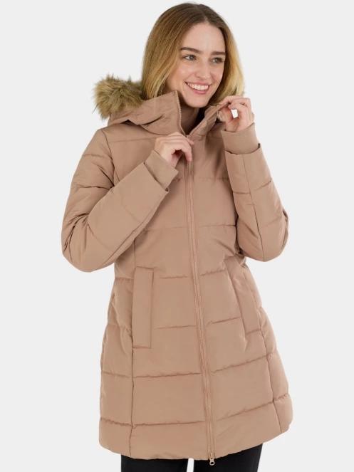 jacheta de iarna pt. femei Fundango Melody Padded Jacket maro 6