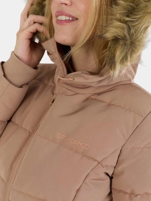 jacheta de iarna pt. femei Fundango Melody Padded Jacket maro 8