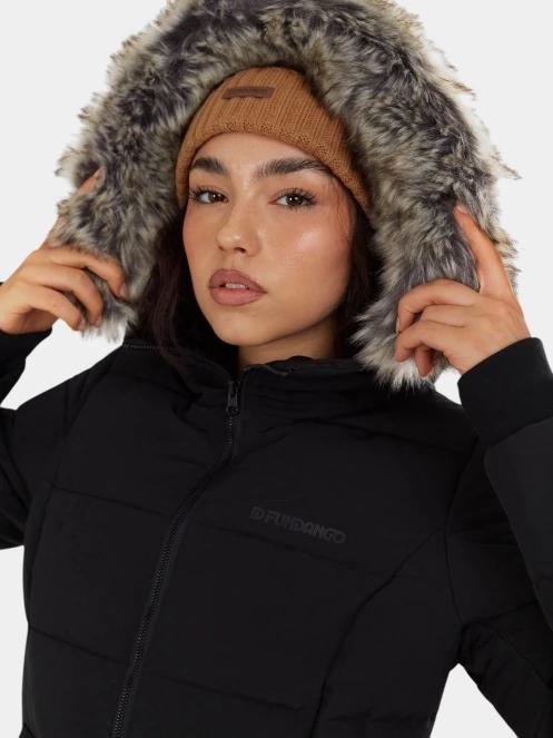 jacheta de iarna pt. femei Fundango Melody Padded Jacket negru 7