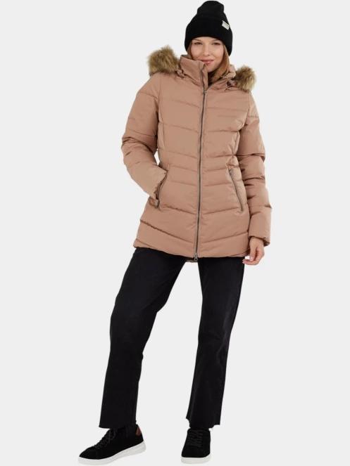 jacheta de iarna pt. femei Fundango Prue Padded Jacket maro 4