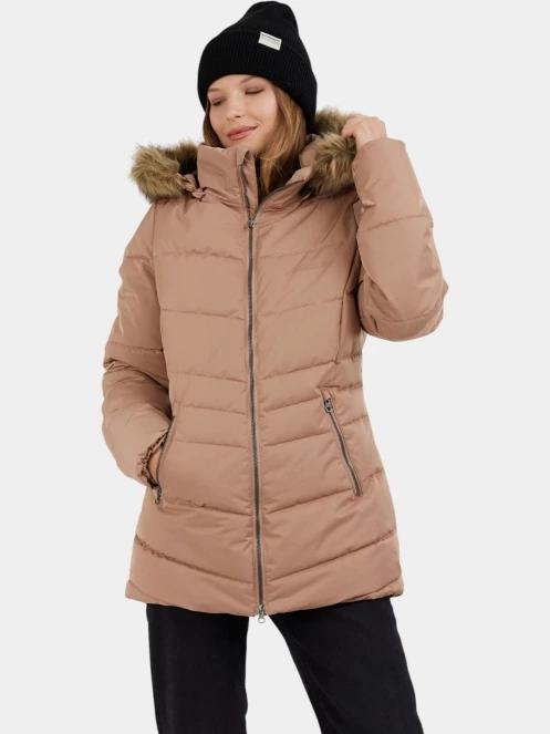 jacheta de iarna pt. femei Fundango Prue Padded Jacket maro 5