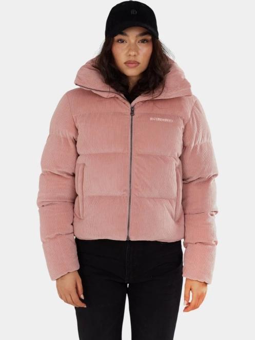 geaca matlasata de tranzitie pt. femei Fundango Lina Padded Jacket roz 4