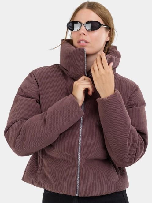 geaca matlasata de tranzitie pt. femei Fundango Lina Padded Jacket violet 2